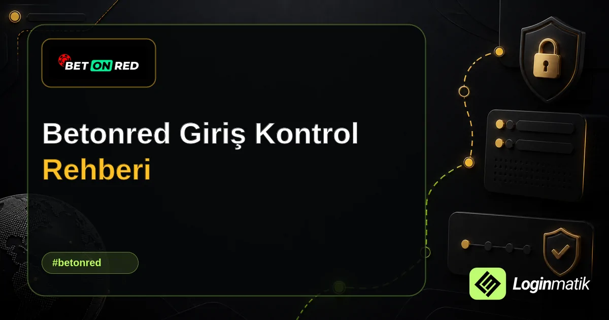 Betonred Giriş Kontrol Rehberi - Betonred Loginmatik rehber görseli