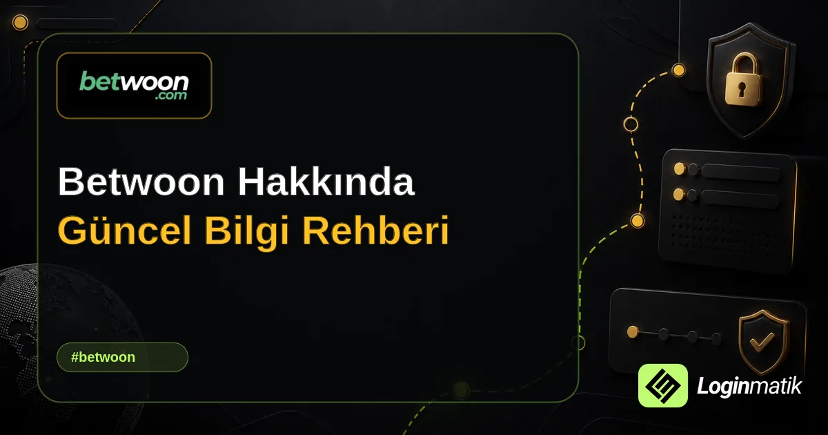 Betwoon Hakkında Güncel Bilgi Rehberi - Betwoon Loginmatik rehber görseli