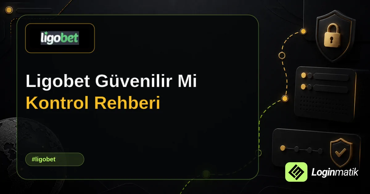 Ligobet Güvenilir Mi Kontrol Rehberi - Ligobet Loginmatik rehber görseli